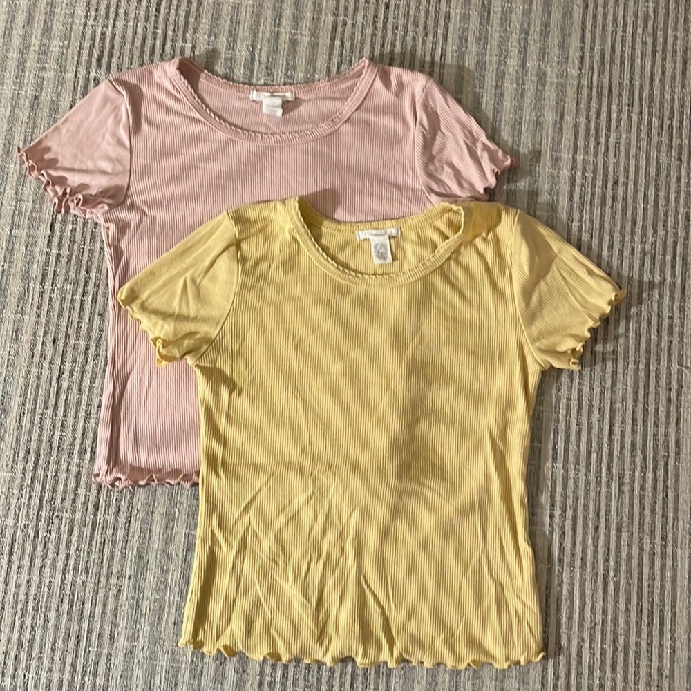 Girls Full Tilt shirt-sleeve tops (2)